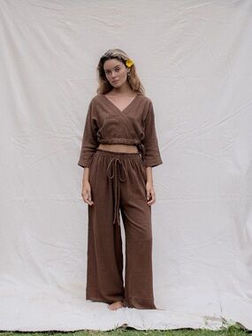 Indigo Luna Flow Pant Chestnut M/L